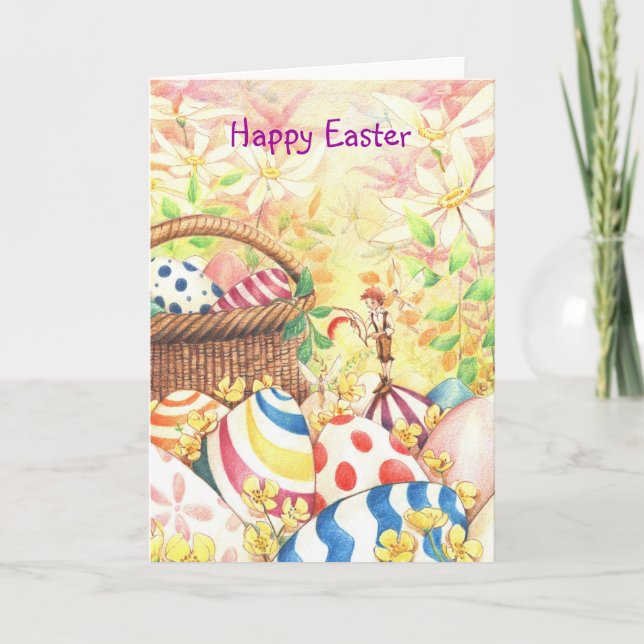 "Taking Stock for Easter" Card (Front)