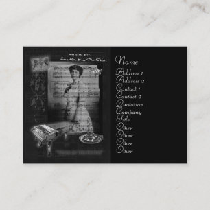 Taking Tea with Clara Butt Business Card