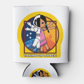 Taking Up Space Logo Can Cooler