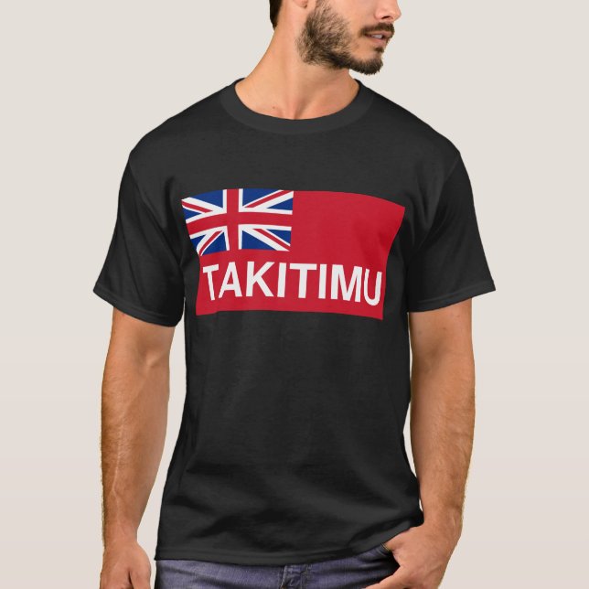 Takitimu Flag (New Zealand Maori) T-Shirt (Front)