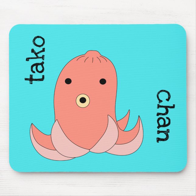 Tako chan mouse pad (Front)