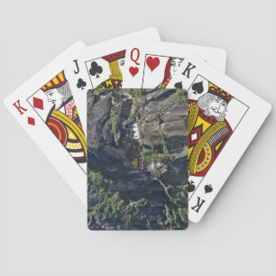 Taktsang Monastery on the cliff, Paro, Bhutan Playing Cards