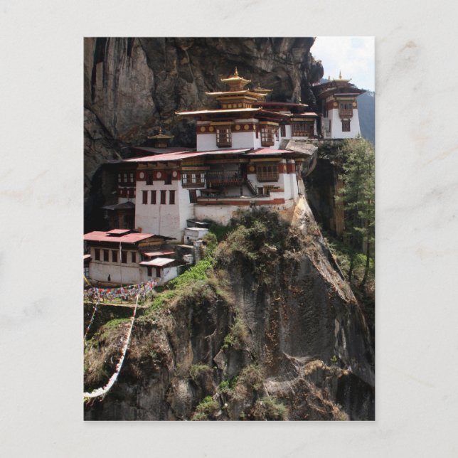 taktsang monastery postcard (Front)