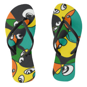 TAKUROMAN「Friends 」 ビーチサンダル Thongs