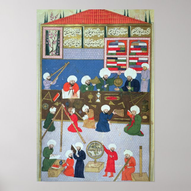 Takyuddin and other astronomers poster (Front)