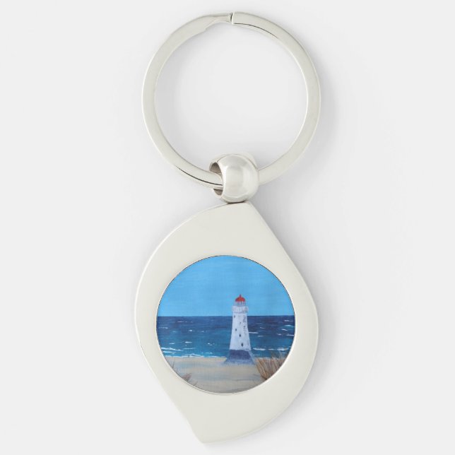 Talacre Lighthouse   Key Ring (Front)