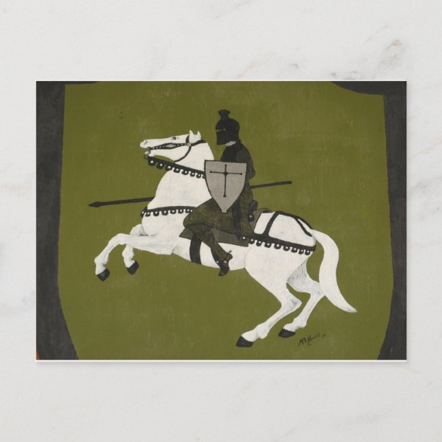 Talala School Black Knights Postcard (Front)