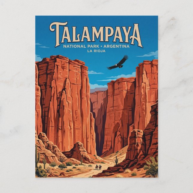 Talampaya Canyon Postcard (Front)