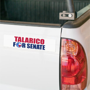 Talarico for Senate Texas 2026 Election Bumper Sticker