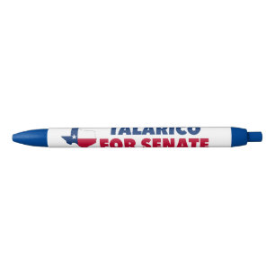 Talarico for Senate Texas Election Black Ink Pen