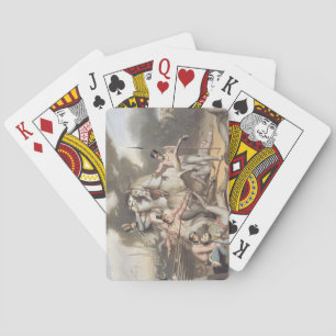 Talavera, 28th July 1809, from 'The Victories of t Playing Cards