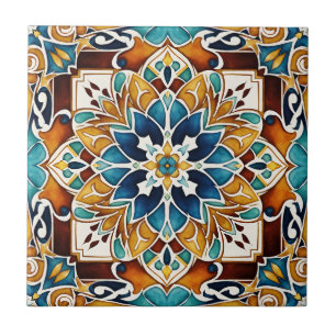 Talavera azulejo vintage Mexican wedding favors Ceramic Tile