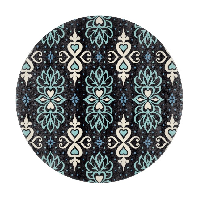 Talavera Azulejos Moroccan Tile Mosaic Cutting Board (Front)