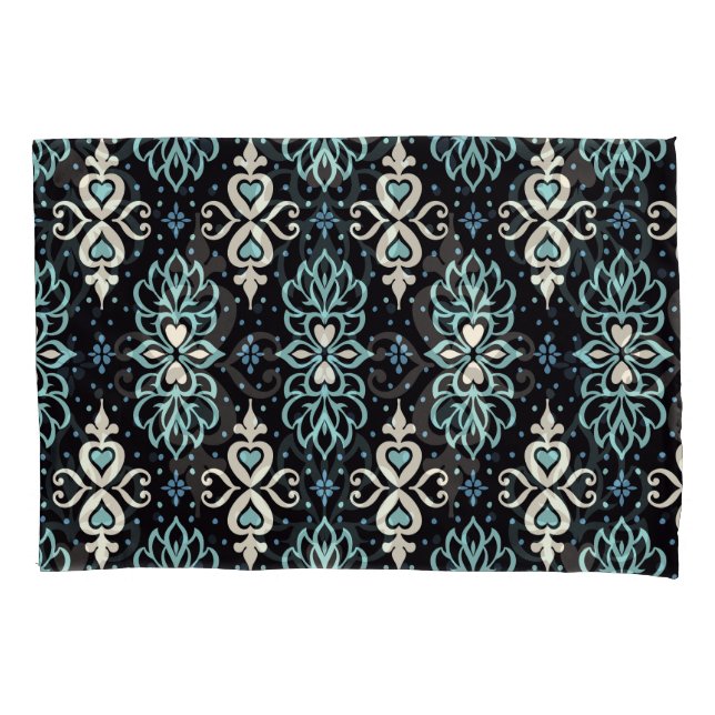 Talavera Azulejos Moroccan Tile Mosaic Pillowcase (Front)