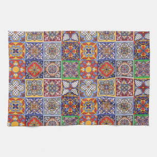 Talavera Design-1 Kitchen Towels