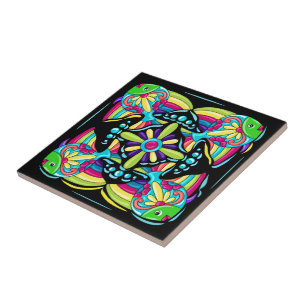 Talavera Fish Tile Design