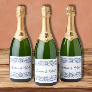 TALAVERA FLOWER SPARKLING WINE LABEL