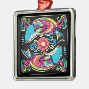 Talavera Metal Ornament