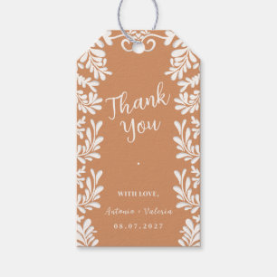 Talavera Mexican Wedding Thank You Favour Tags