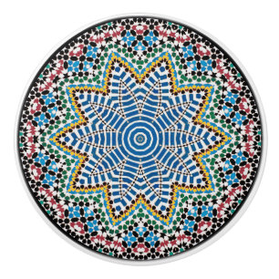 Talavera Mosaic Ceramic Knob