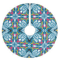 Talavera Mosaic: Multicultural Seamless Wallpaper.