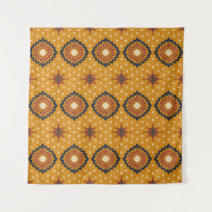 Talavera pattern. Azulejos portugal. Turkish ornam Tapestry
