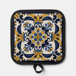 Talavera Tile Cinco Pot Holder