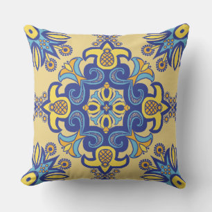 Talavera Tile Cushion