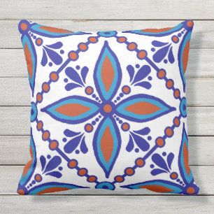 Talavera Tile Cushion