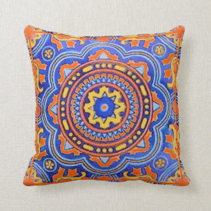 Talavera Tile Cushion