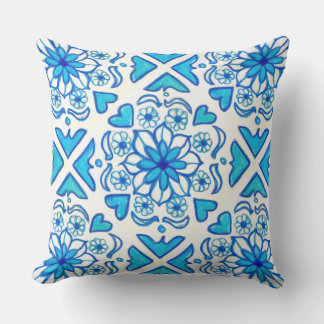 Talavera Tile Cushion
