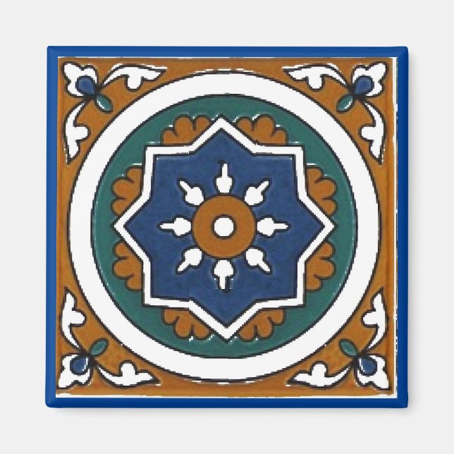 Talavera Tile Magnet (Front)