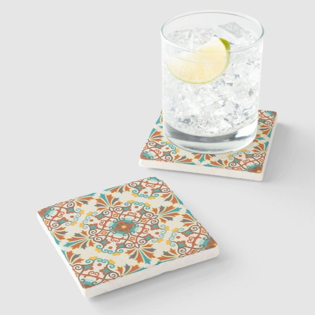 Talavera Tile Stone Coaster (Side)