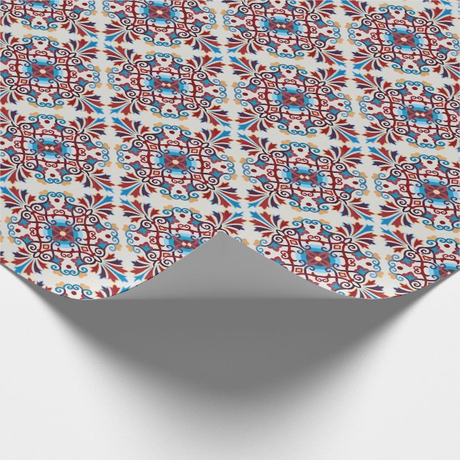 Talavera Tile Wrapping Paper (Corner)