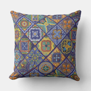 Talavera Tiles Cushion