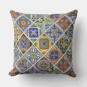 Talavera Tiles Cushion
