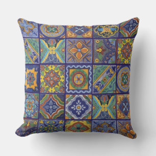 Talavera Tiles Cushion