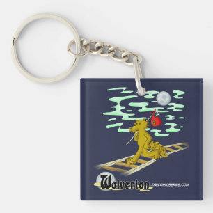 Talbot on the Tracks Key Ring