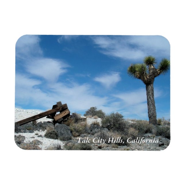 Talc Mine Ruins with Joshua Tree Magnet (Horizontal)