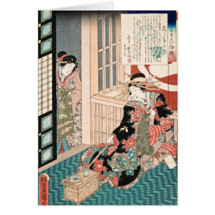Tale of the Courtesan Shiratama cards