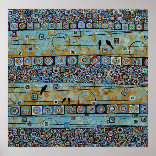 Tale of Two Cities - Bird on a Wire Poster (Front)