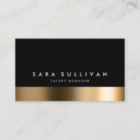 Talent Manager Entertainment Services Black Gold