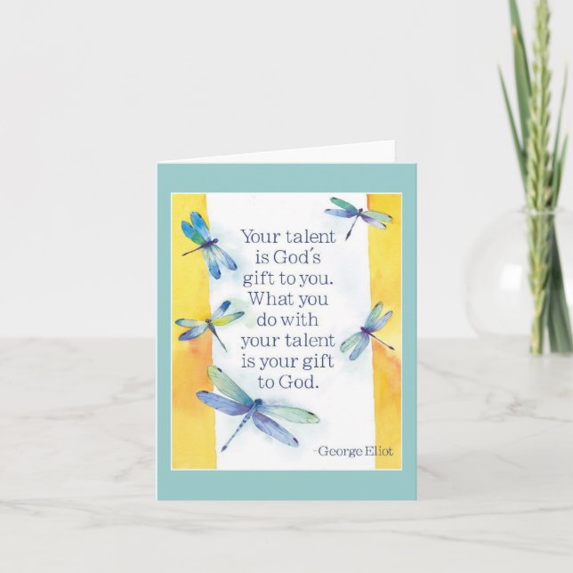 talent notecard (Front)