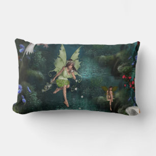 Tales from a fairy kingdom lumbar cushion