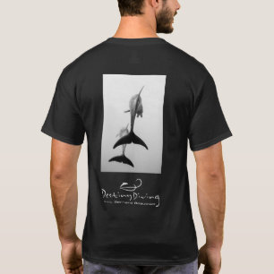 Tales of dolphin black T-shirt ドルフィンテ