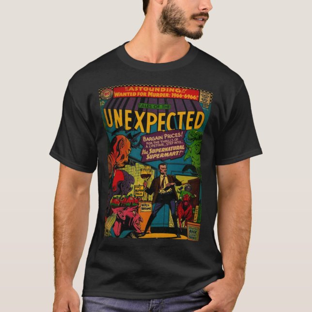 Tales Of The Unexpected Comic T-Shirt (Front)