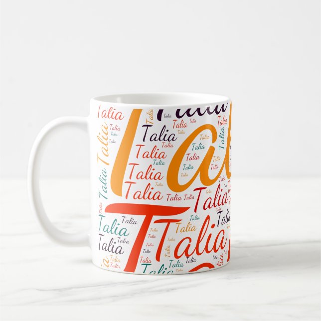Talia Coffee Mug (Left)