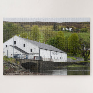 Talisker whisky distillery on Skye, Scotland Jigsaw Puzzle