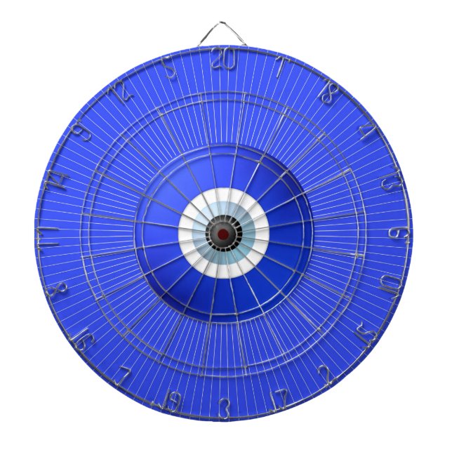 Talisman to Protect Against Evil Eye Dartboard (Front)