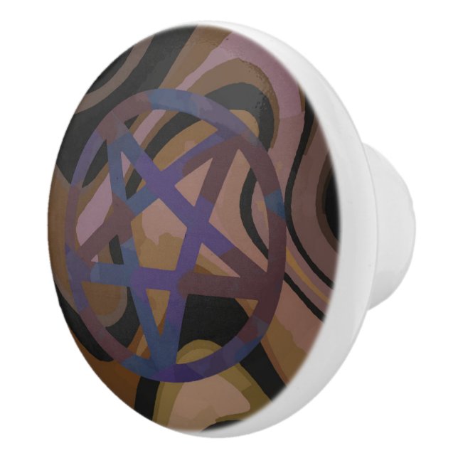 Talismanic Elements of Ether Ceramic Knob (Right)